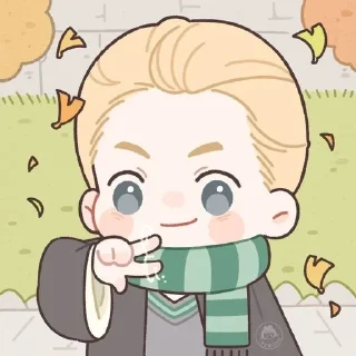 ✌ emoji Tomarry, Drarry||HP by @dkxxbl Telegram sticker 20 of 89