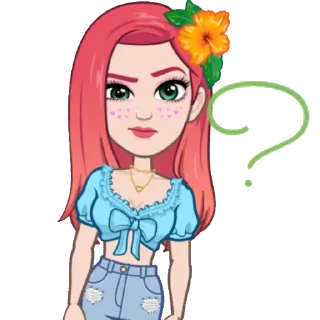 ❔ emoji ТИШАНА 09 Telegram sticker 9 of 9