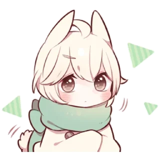 🤨 emoji Зайчик @tg_sticks Telegram sticker 21 of 41