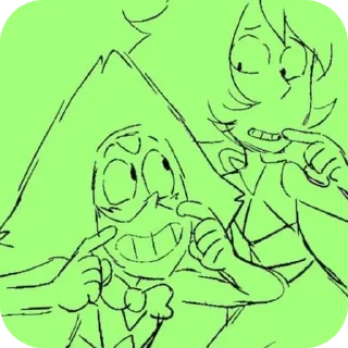 😁 emoji Peridot Telegram sticker 10 of 28