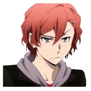 😲 emoji Накахара Чюя @stickerss21 Telegram sticker 22 of 50