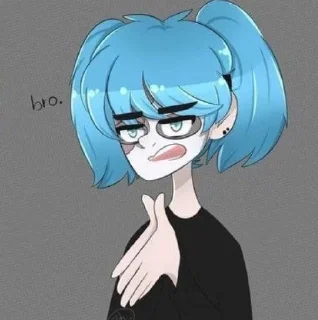 Sticker from @SANS9991 |sally face| @ManySticks