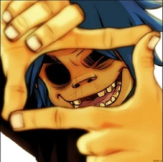 👈 emoji 2-D (Gorillaz) Telegram sticker 13 of 120