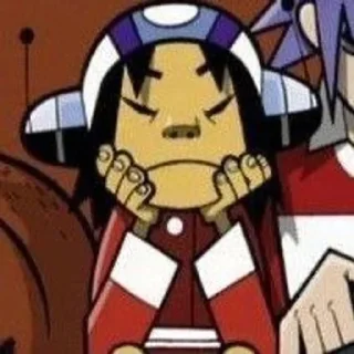 Sticker from Noodle (Gorillaz)
