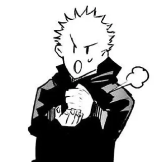 😤 emoji itadori yuji Telegram sticker 10 of 22