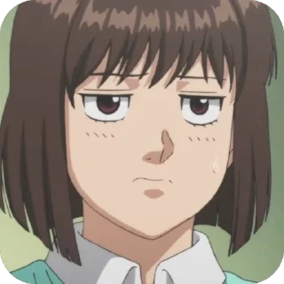 😓 emoji ♥𐌺ᥙⲙi 𐌑ᥲsɦiδᥲ ! Hajimenoippo !! Telegram sticker 9 of 45