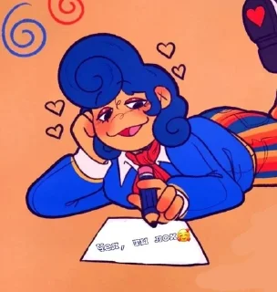 😇 emoji Wally Darling от:@i_just_wally Telegram sticker 7 of 120