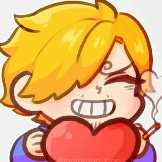 🙂 emoji Ваш накама Telegram sticker 13 of 46
