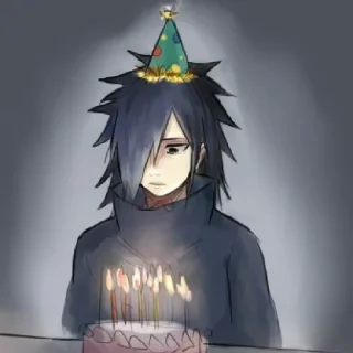 🥳 emoji Мадара Telegram sticker 11 of 42