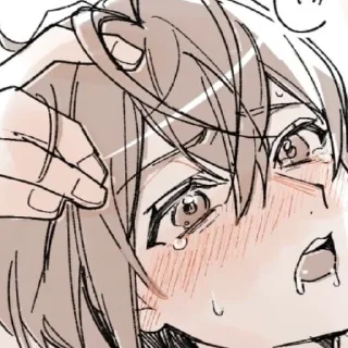 😝 emoji Ахегао Telegram sticker 17 of 24
