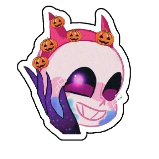 😈 emoji Blueink Telegram sticker 18 of 22