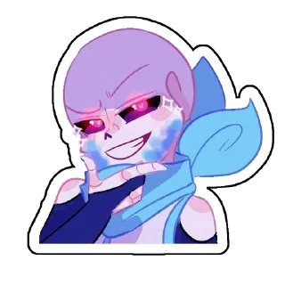 😏 emoji Blueink Telegram sticker 17 of 22