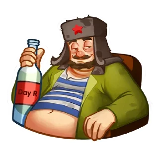 😌 emoji Day R survival rus :: @tltgames Telegram sticker 9 of 30