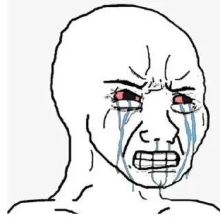 🌟 emoji Wojak от @TheBukGaming Telegram sticker 2 of 106