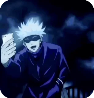 📱 emoji Jujutsu Kaisen by @geekslock Telegram sticker 1 of 90