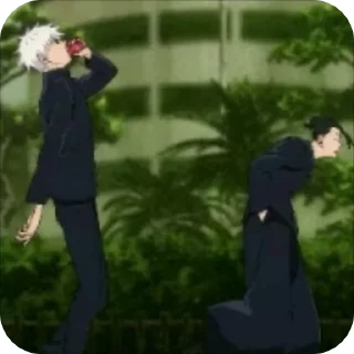 🚶 emoji Jujutsu Kaisen by @geekslock Telegram sticker 18 of 90