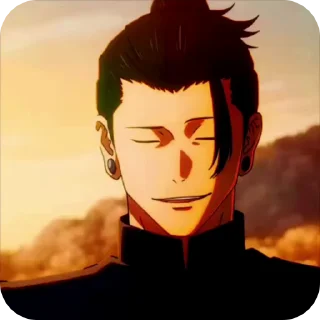 😌 emoji Jujutsu Kaisen by @geekslock Telegram sticker 9 of 90