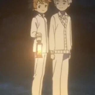 ☺️ emoji promised neverland Telegram sticker 22 of 33