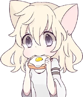 🍔 emoji @AllAnimeStickers x @Earth928B Telegram sticker 17 of 30