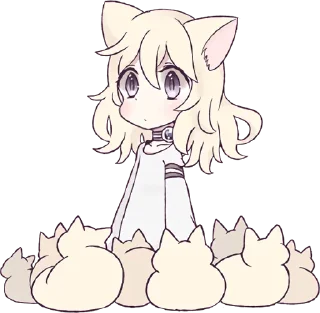 🐱 emoji @AllAnimeStickers x @Earth928B Telegram sticker 19 of 30