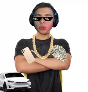 😎 emoji фийтман канон Telegram sticker 24 of 27