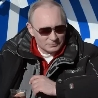 Sticker from #путин horny «🇷🇺 by @lumicore_present