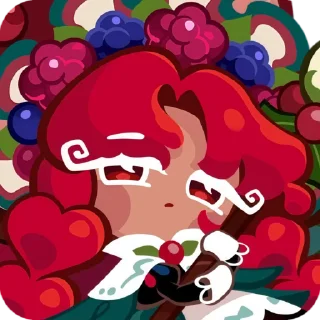 Sticker from 𓍼 | First Berry Cookie [ @crkstick ]