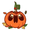 👍 emoji Pumpkin Jack (@TgSticker) Telegram sticker 19 of 48