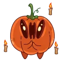 😈 emoji Pumpkin Jack (@TgSticker) Telegram sticker 4 of 48