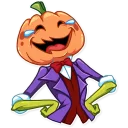 Sticker from Jack Pumpkin Head