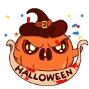 🎃 emoji Pumpkin Jack (@TgSticker) Telegram sticker 8 of 48