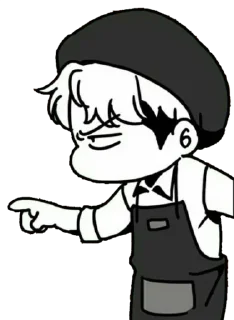 😠 emoji Чан У❤️ Telegram sticker 11 of 14