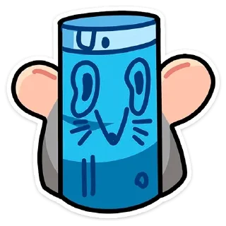 😶 emoji Крис без текста Telegram sticker 20 of 44