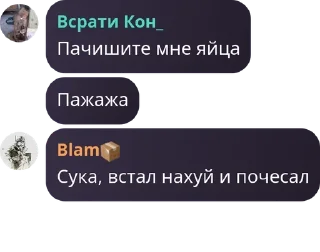 Sticker from Смешной Бладэ @StickersPackRobot