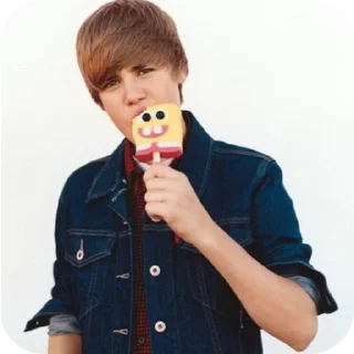 ☝️ emoji джастин бибер by: @meffessd Telegram sticker 12 of 36