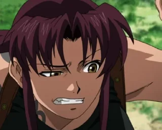 🌟 emoji Black Lagoon Telegram sticker 12 of 120