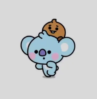 👬 emoji BT21 Telegram sticker 17 of 50