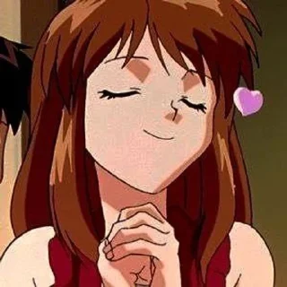 💓 emoji Евангелион Telegram sticker 23 of 35