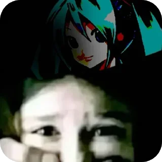 🥰 emoji Miku @Sosisonstick Telegram sticker 7 of 89