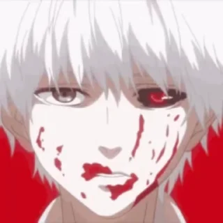 😭 emoji канеки крутые стики Telegram sticker 23 of 35
