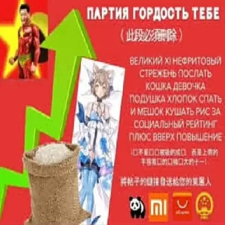 🇨🇳 emoji social credit Telegram sticker 6 of 7