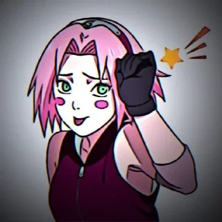😚 emoji Сакура Telegram sticker 10 of 114