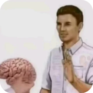 🤯 emoji Картинки из тиктока Telegram sticker 15 of 51