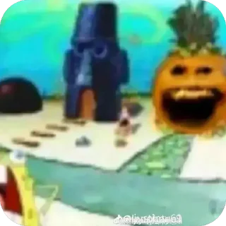 🫢 emoji Spongebob🦶🦶🦶 Telegram sticker 7 of 23