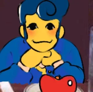 😘 emoji 𝐖𝐀𝐋𝐋𝐘 𝐃𝐀𝐑𝐋𝐈𝐍𝐆 Telegram sticker 23 of 103