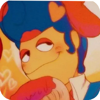 🌟 emoji 𝐖𝐀𝐋𝐋𝐘 𝐃𝐀𝐑𝐋𝐈𝐍𝐆 Telegram sticker 24 of 103