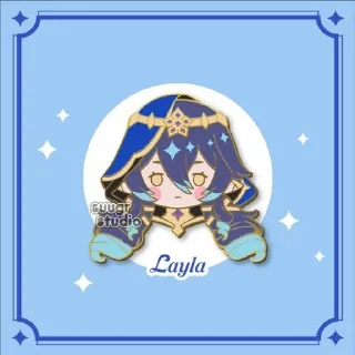 🥱 emoji Layla Genshin Telegram sticker 22 of 24