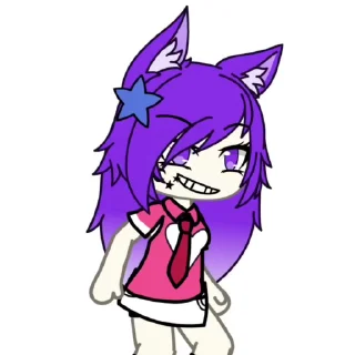 💜 emoji Кая нохуй Telegram sticker 1 of 96