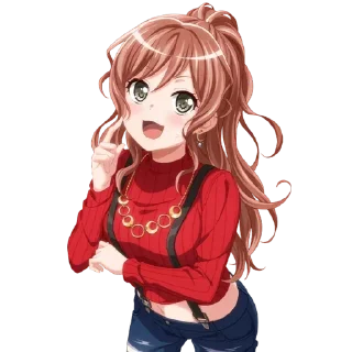 😨 emoji БОЛЬШЕ ⇨ @CLOOBHUB АНИМЕ ТЕЛЕГРАМ СТИКЕРЫ ТГ ANIME Telegram sticker 16 of 53