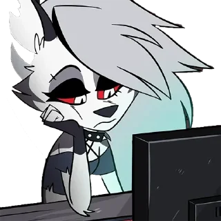 🖥 emoji Loony Helluva Boss @your_moon_friend Telegram sticker 4 of 96